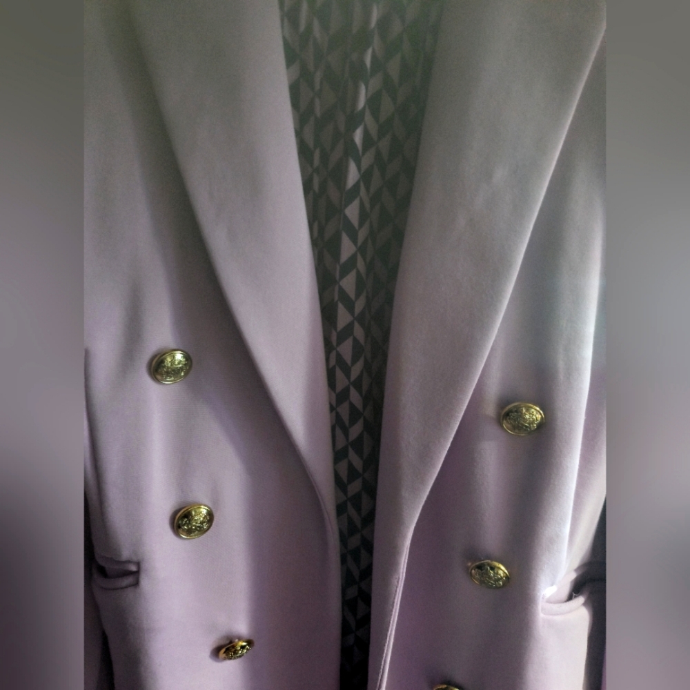 Women's Large Blazer Lavender